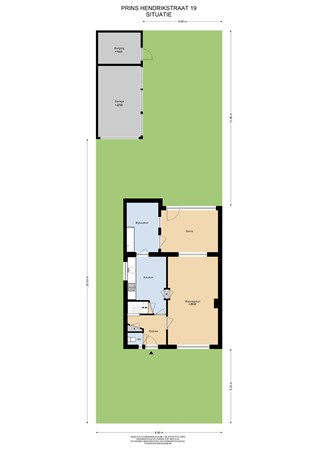Floorplan - Prins Hendrikstraat 19, 6127 BR Grevenbicht